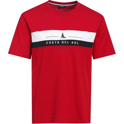 Herren T-Shirt mit Farbteiler