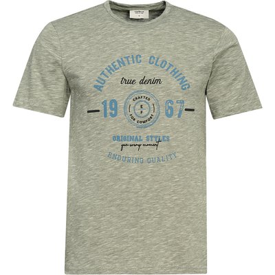 Herren T-Shirt in Melange-Optik