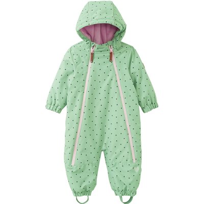 Baby Schneeoverall mit Herz-Allover