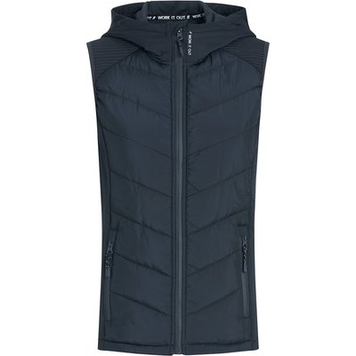 Damen Sport-Weste mit Kapuze