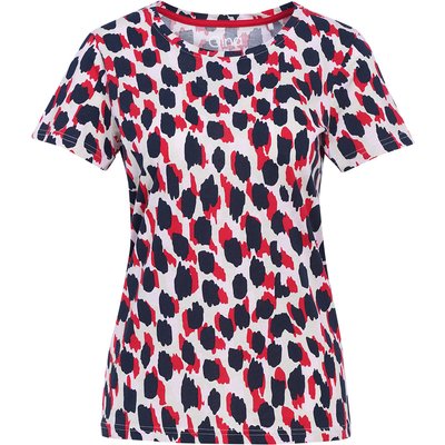Damen T-Shirt mit Allover-Print