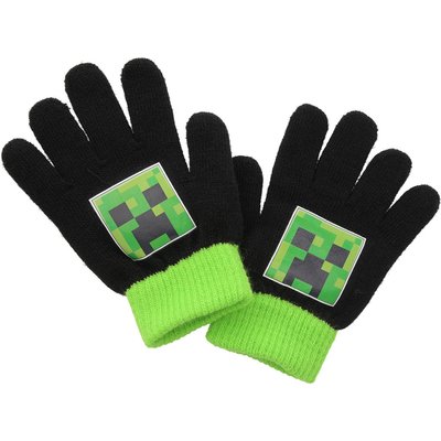 Minecraft Handschuhe mit Print