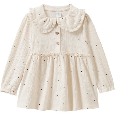 Baby Bluse mit Punkte-Allover