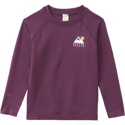 Mädchen Thermo-Shirt in Seamless-Optik