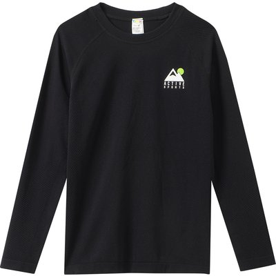 Kinder Thermo-Shirt in Seamless-Optik