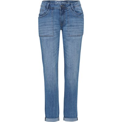 Damen Boyfriend-Jeans im Five-Pocket-Style