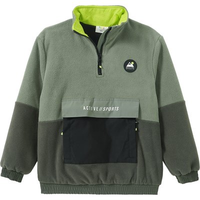 Kinder Fleecepullover mit Tasche