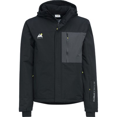 Herren Schneejacke in Unifarben