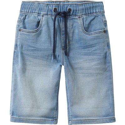 Jungen Jeansshorts mit Tunnelzug