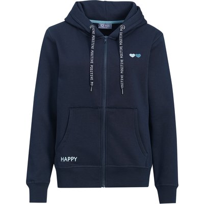 Damen Sweatjacke mit Stickerei