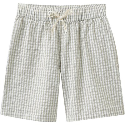 Jungen Seersucker-Shorts kariert