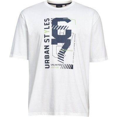 Herren-T-Shirt mit großem Print
