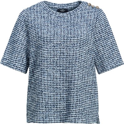 Damen Sweatshirt in Bouclé-Optik