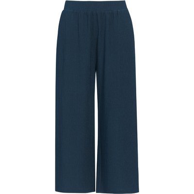 Damen Culotte mit strukturiertem Material