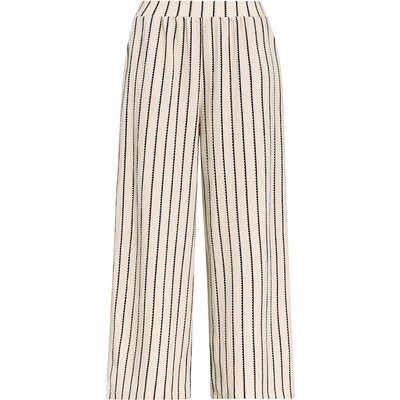Damen Culotte mit strukturiertem Material