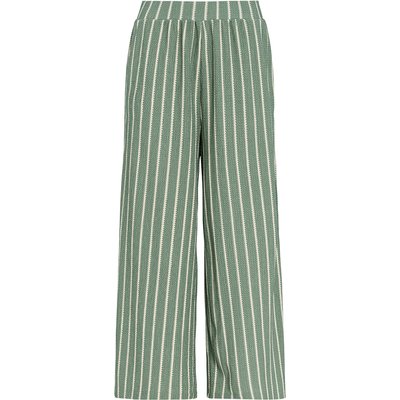 Damen Culotte mit strukturiertem Material
