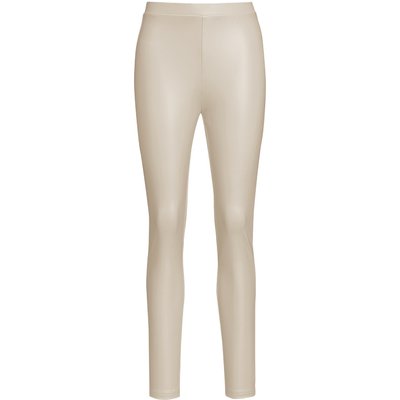 Damen Leggings in Leder-Optik