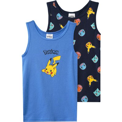 2 Pokémon Unterhemden mit Prints