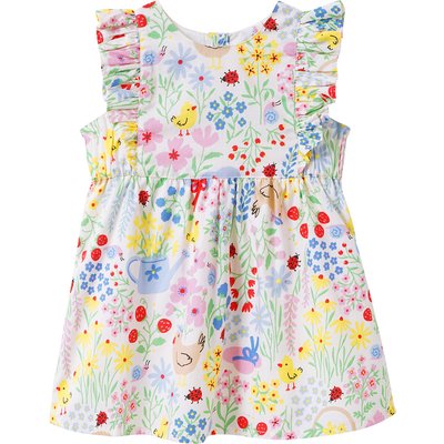 Baby Kleid mit Blumen-Allover