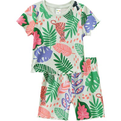 Mädchen Shorty mit Rippstruktur