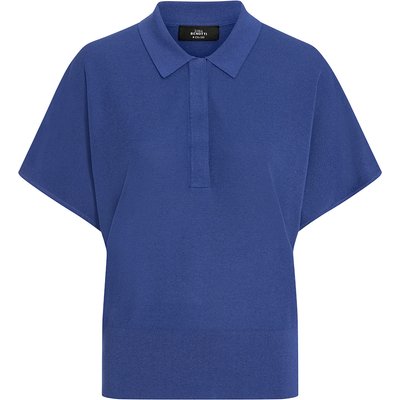 Damen Strick-Polo in leichter Qualität