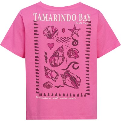 Damen T-Shirt mit Rücken-Print