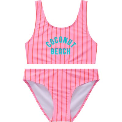 Mädchen Bikini mit Streifen