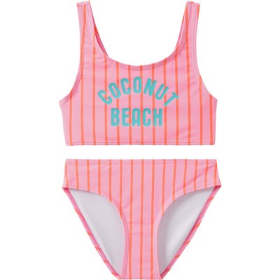 Mädchen Bikini mit Streifen