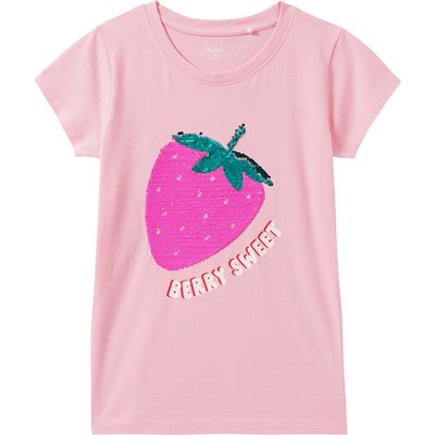 Mädchen T-Shirt mit Wendepailletten