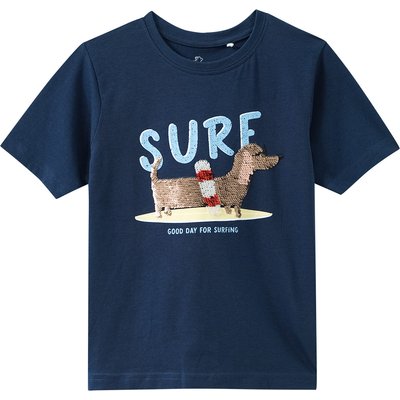 Kinder T-Shirt mit Wendepailletten