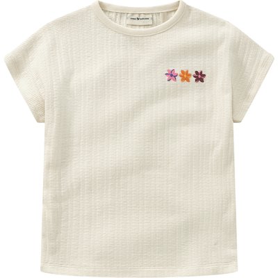 Mädchen T-Shirt aus strukturiertem Material