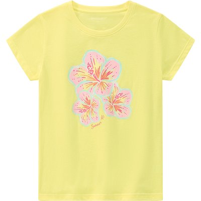 Mädchen T-Shirt mit Blumen-Print