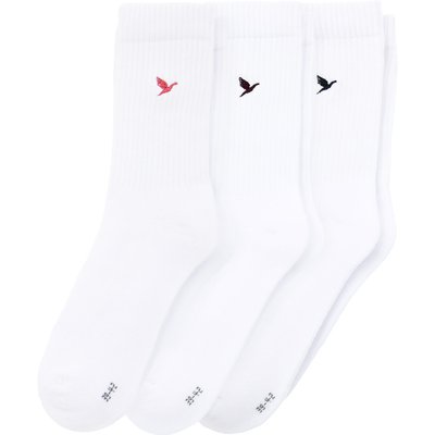 3 Paar Herren Sportsocken mit Stickerei