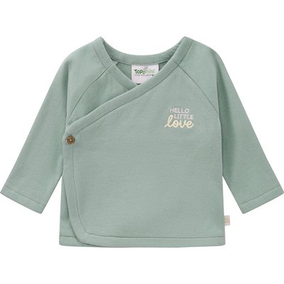 Newborn Wickeljacke mit gesticktem Schriftzug