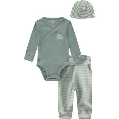 Newborn Set mit Body, Hose und Mütze