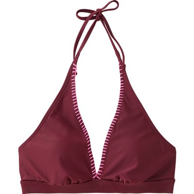 Damen Bikinioberteil mit Kontraststickerei