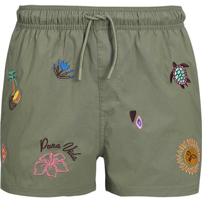 Herren Badeshorts mit Stickerei