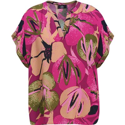 Damen Bluse mit Allover-Print