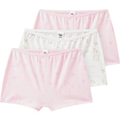 3 Mädchen Pantys mit Pferde-Motiven