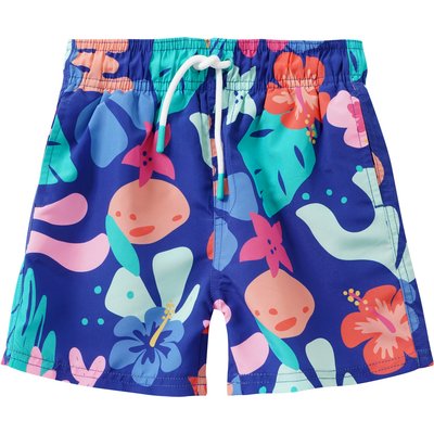 Jungen Badeshorts im Tropical-Look