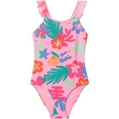Mädchen Badeanzug im Tropical-Look