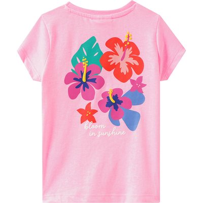 Mädchen T-Shirt mit Rücken-Print