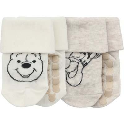 2 Paar Winnie Puuh Stoppersocken mit Umschlag