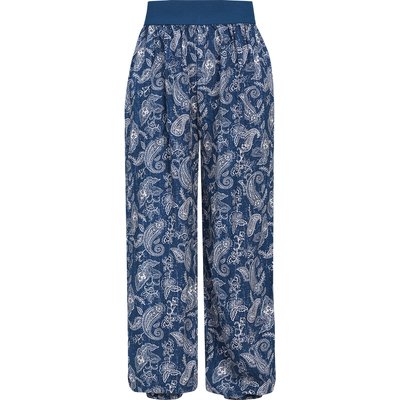 Damen Haremshose mit floralem Muster