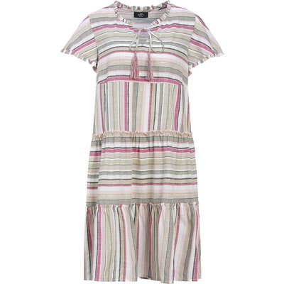 Damen Kleid im Streifen-Look