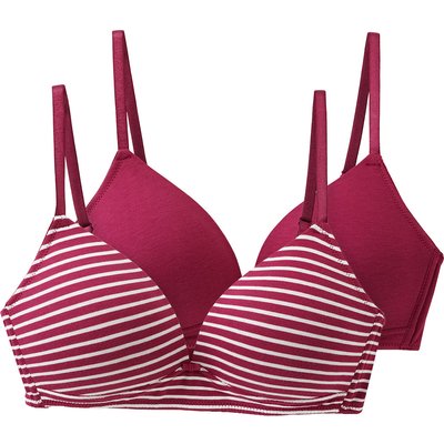 2 Damen Soft-BHs im Set