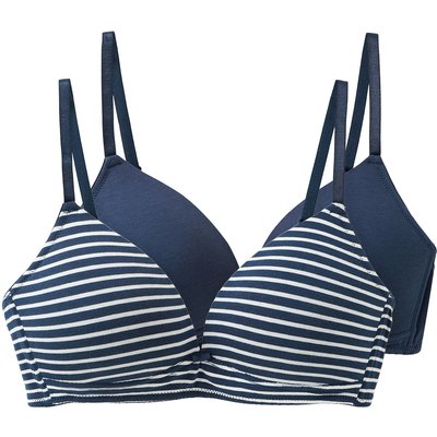 2 Damen Soft-BHs im Set