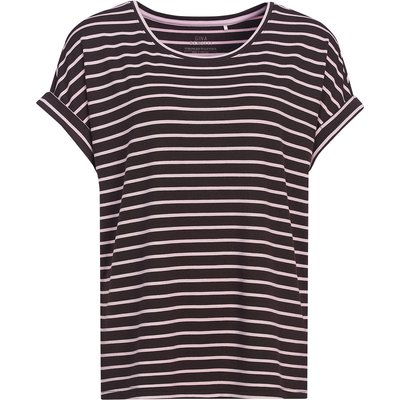 Damen T-Shirt mit fixierten Turn-ups