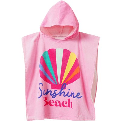 Kinder Badeponcho mit Muschel