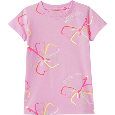 Mädchen T-Shirt mit Neon-Prints